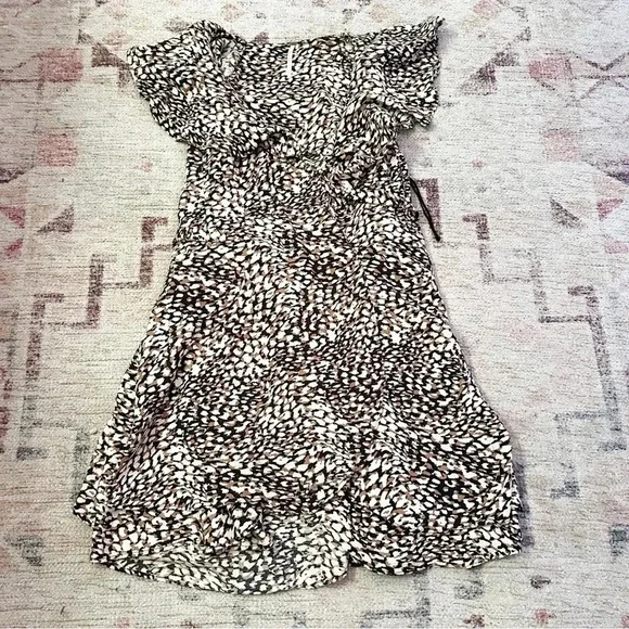 Free People• French Quarter Wrap Mini Dress Size Small - Picture 5 of 11